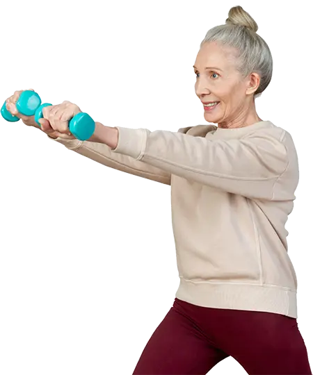 Exercise class at Genesis Fitness, Keystone Heights, FL